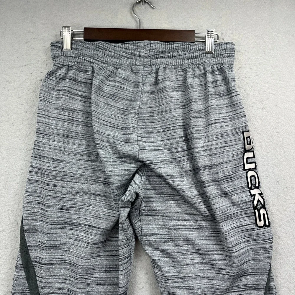 Nike Oregon Ducks Mens M Gray Therma-FIT Training Pants Joggers Sweats Athletic
